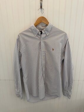 Ralph Lauren Size L
Classic Fit Striped Stretch Oxford Long Sleeve Woven Shirt